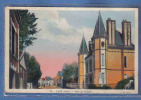 Carte Postale 61. Gacé  Rue De Falaise Trés Beau Plan - Gace
