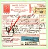 ITALY - Milano ( Agnezia Pacchi ), Packagecard, Year 1929, No Stamps, Via Domodossola, Ufficio Italiano - Franquicia