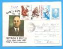 Science. Mathematician Gheorghe Buicliu. ROMANIA Stationery Cover 1995. - Informatique