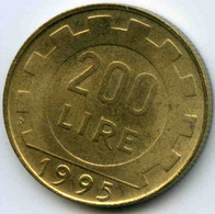 Italie Italia 200 Lire 1995 KM 105 - 200 Lire