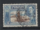 Trinidad & Tobago KGVI 1938-44 6c Discovery Of Lake Asphalt Used - Trinidad & Tobago (...-1961)