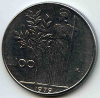 Italie Italia 100 Lire 1979 R KM 96.1 - 100 Liras