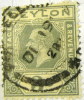 Ceylon 1912 King George V 3c - Used - Ceylan (...-1947)