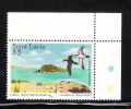 St Lucia 1985 Birds In Habitats $3 MNH - Seagulls