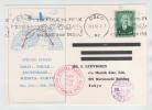 Norway SAS Special Flight Oslo-Thule-Anchorage-Shemya-Tokyo 23 To 25-5-1953 - Storia Postale