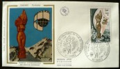 FRANCE: Cinema  10° Anniversaire Du Film De Tourisme  TARBES FDC + Cachet 1° Jour (2/10/1976) Yvert 1906 - Cinema