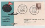 Denmark First SAS Flight Copenhagen - Greenland - Los Angeles 15-11-1954 - Briefe U. Dokumente