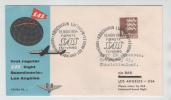 Denmark First SAS Flight Copenhagen - Greenland - Los Angeles 15-11-1954 - Covers & Documents