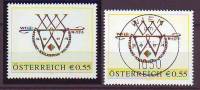 047: Personalisierte Briefmarke Aus Österreich Ex Libris Wels ** Und Gestempelt - Timbres Personnalisés