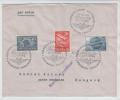 Denmark First SAS Flight Copenhagen -Thailand 26-10-1949 - Storia Postale