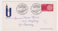 Enveloppe Europa Conseil De L,Europe Strasbourg 1970 Timbre N° 1637 - Brieven En Documenten