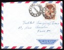 AEF 1952: N° 228 Obl. (YT224) Seul Sur Lettre De Brazzaville Pour La France (1952) - Storia Postale