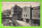 LANDERNEAU / CHUTE DE L'ELORN EN AMONT ET LES VIEILLES MAISONS DU PONT / Carte écrite En 1915 - Landerneau