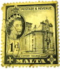 Malta 1956 Victory Church 1d - Used - Malte (...-1964)
