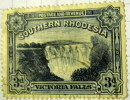 Southern Rhodesia 1932 Victoria Falls 3d - Used - Rodesia Del Sur (...-1964)