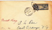 1926 Scott C7 FDC  Dearborn MI Cancel - 1851-1940