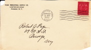 1932  Arbor Day  Sc 717  Nebraska City Cancel - Front Only - 1851-1940