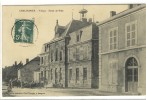 Carte Postale Ancienne Chalindrey - Vilage. Hôtel De Ville - Chalindrey