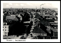 Delcampe - ÄLTERE POSTKARTE TILSIT TEILANSICHT PANORAMA SOWETSK KALININGRAD SOWJETSK Ostpreussen Cpa Postcard AK Ansichtskarte - Ostpreussen