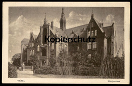 ALTE POSTKARTE VAREL KRANKENHAUS Niedersachsen Hospital Hopital AK Ansichtskarte Cpa Postcard - Varel