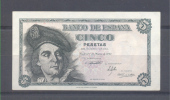 D 55a "5 PTAS J. SEBASTIAN EL CANO" - 5 Pesetas