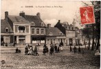 GUINES PLACE DES TILLEULS OU PETITE PLACE TRES ANIMEE 62 - Guines