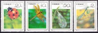 China 1992 Yvert 3117 / 20, 19th Congress Of Entomology, Insects, MNH - Unused Stamps