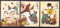 China 2004 Yvert 4175 / 77, The True Story Of Sima Guang, MNH - Ongebruikt