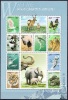 China 2000 Yvert 3773 / 82, Protected Fauna (I), Sheetlet, MNH - Unused Stamps