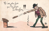 9276    JEU DU BOUCHON    C Est Plus Fort Que De Jouer Au Bouchon  Circulée 1908 - Regional Games