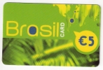 BRASIL Card Calling Card 5 EUR - Portugal