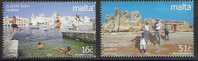 2004 Malta     Yv  1291-2   Mi. 1343-4 ** MNH   Europa: Ferien. - 2004