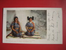 Native Americans --  Mother & Daughter Mori Indians  1905 Cancel  ==   ====-----  -ref 307 - Indianer