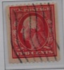 D I ++ USA UNITED STATES 1910-15 COIL STAMPS MCHL 179 F(2) PERF 12 USED CANCELLED GEBRUIKT - Francobolli In Bobina