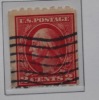 D I ++ USA UNITED STATES 1910-15 COIL STAMPS MCHL 179 H PERF 8,5 USED CANCELLED GEBRUIKT - Coils & Coil Singles