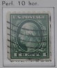 D I ++ USA UNITED STATES 1912-15 COIL STAMPS MCHL 207 L PERF 10 USED CANCELLED GEBRUIKT - Rollen