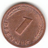 PIECE 1  PFENNIG 1990 - 1 Pfennig