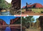 Central Australia - Serpentine Gorge, Ayers Rock, Glen Helen Gorge, Ochre Pits Used - Ohne Zuordnung