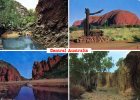 Central Australia - Serpentine Gorge, Ayers Rock, Glen Helen Gorge, Ochre Pits Used - Unclassified