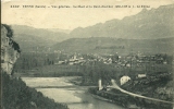 YENNE  - VUE GENERALE  - LE MONT ET LA DENT-DU-CHAT ( 1460 - 1497 M )  - LE RHONE  N° 3887 - Yenne