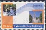 OOSTENRIJK ÖSTERREICH AUSTRIA AUTRICHE 2010 WIENER HOCHQUELLENLEITUNG VERY FINE MNH ** - Ungebraucht