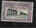 TRIPOLITANIA 1929 MILIZIA II 50c + 20c TIMBRATO - Tripolitaine