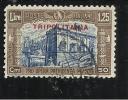 TRIPOLITANIA 1929 MILIZIA II L. 1,25+ 50c TIMBRATO - Tripolitaine