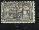 TRIPOLITANIA 1929 MILIZIA II L. 5+ 2 TIMBRATO - Tripolitaine