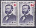 FRANCE   VARIETE N° YVERT  1188 HENRY DUNANT NEUFS   LUXE - Unused Stamps