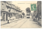 50 // EQUEURDREVILLE   La Rue Gambetta  Coll A Mercier  ANIMEE  TRAMWAY  ** - Equeurdreville