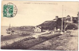 CARTERET  Le Port Et Les Terrasses De L'hôtel De La Mer - Carteret