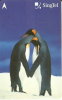 TARJETA DE SINGAPORE DE VARIOS PINGUINOS (PENGUIN) - Pingouins & Manchots