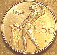 1994 - Italia 50 Lire    ----- - 50 Liras