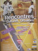 Affiche Programme : Rencontre Des Cultures Urbaines 1998 (Recto Verso, 60x40 Cm) - Posters